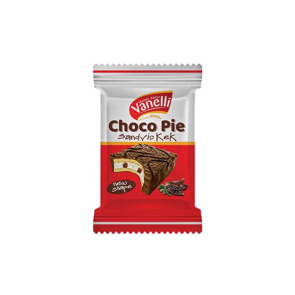 VANELLİ CHOCO-PIE Çikolatalı Marshmelow Kek 20GR (1 KUTU)