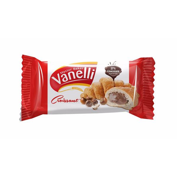 VANELLİ Çikolatalı Fındık Soslu Kruvasan 30G*20 ADET