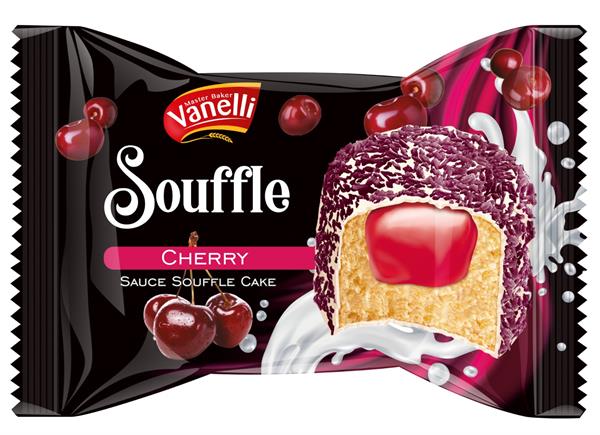 VANELLİ SOUFFLE Vişneli Sufle Kek 40GR(1 KUTU)
