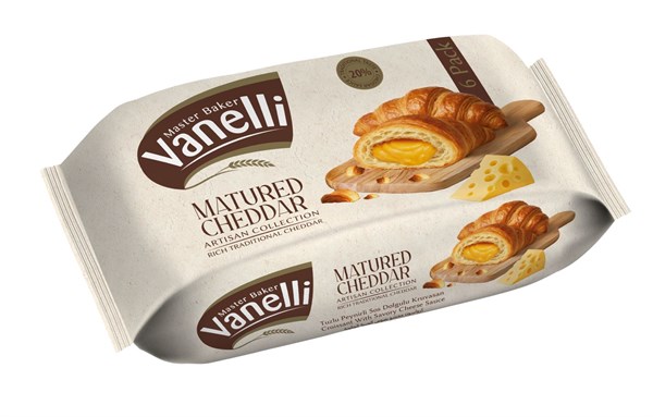 VANELLİ Tuzlu Peynirli Sos Dolgulu Kruvasan  36 GR*6 ADET