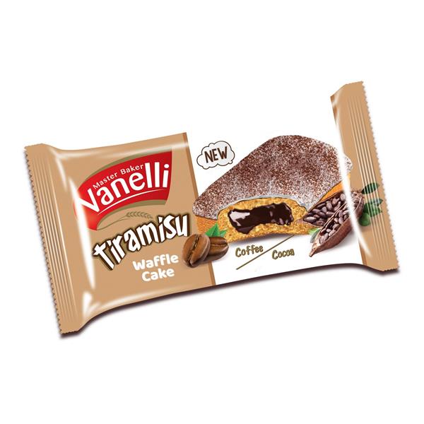 VANELLİ WAFFLE TİRAMISU Kek 35GR 24 ADET