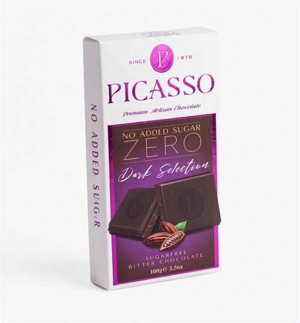 PICASSO ZERO Sugar Free Dark Chocolate 100 GR