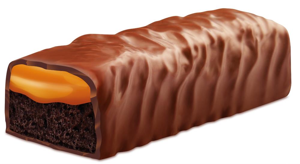 BITES Kakao Kaplamalı Karamel Dolgulu Kek