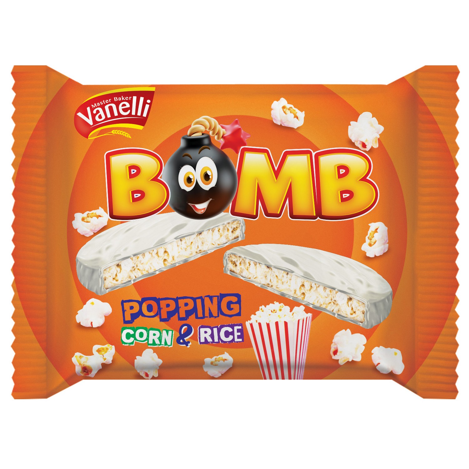 BOMB White Coated Crisped Rice