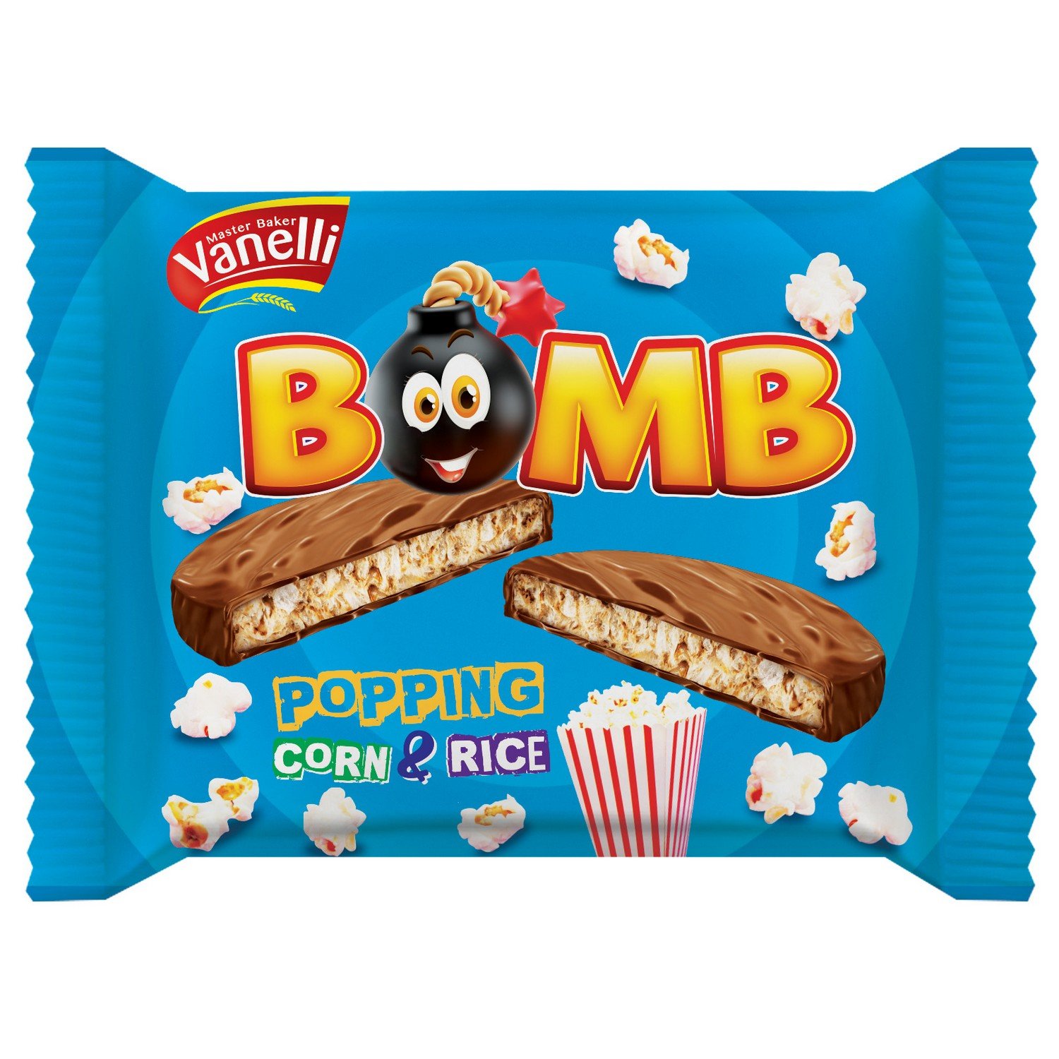 BOMB Kakao Kaplı Pirinç Patlağı