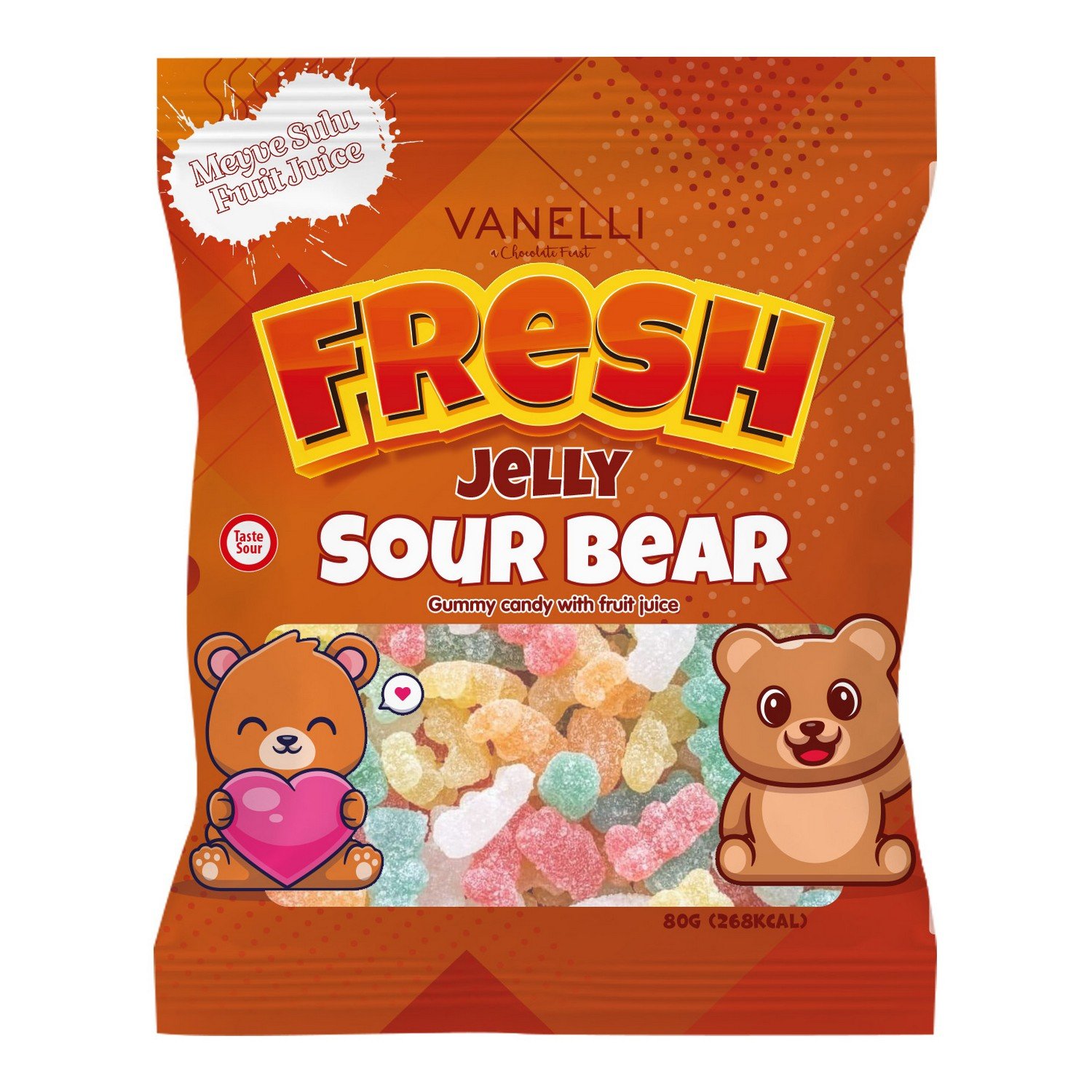 FRESH JELLY BAG Fizzy Bear