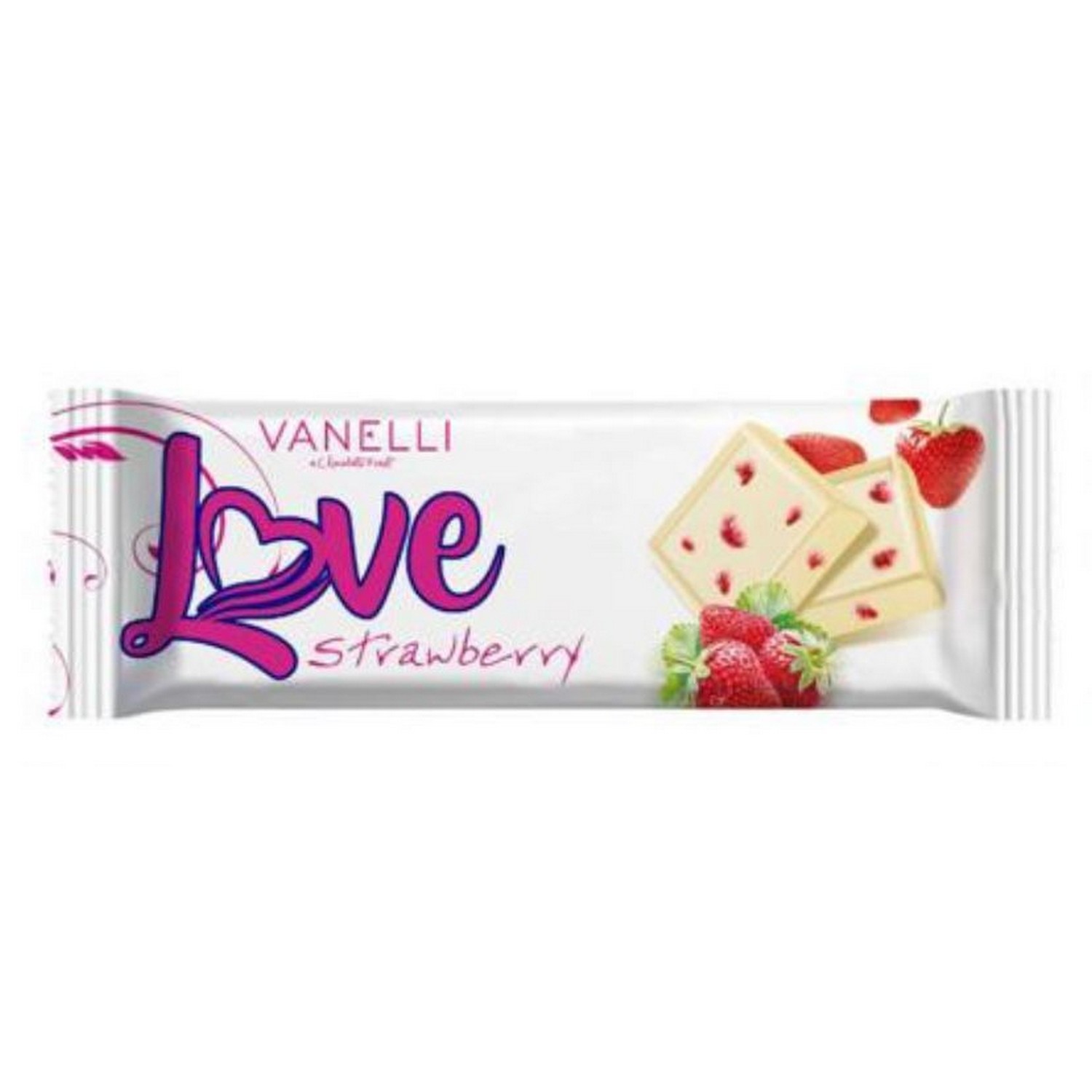 LOVE Çilek Aromalı Beyaz Tablet