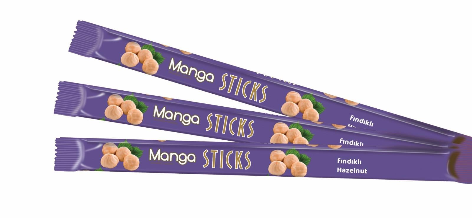 MANGA STICK Compound Chocolate with hazelnut cream