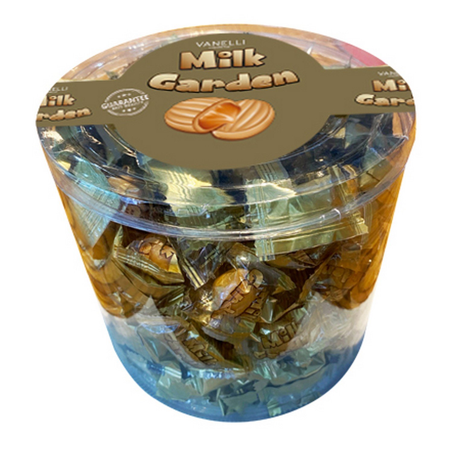 MILK GARDEN Caramel filled hard candy - jar