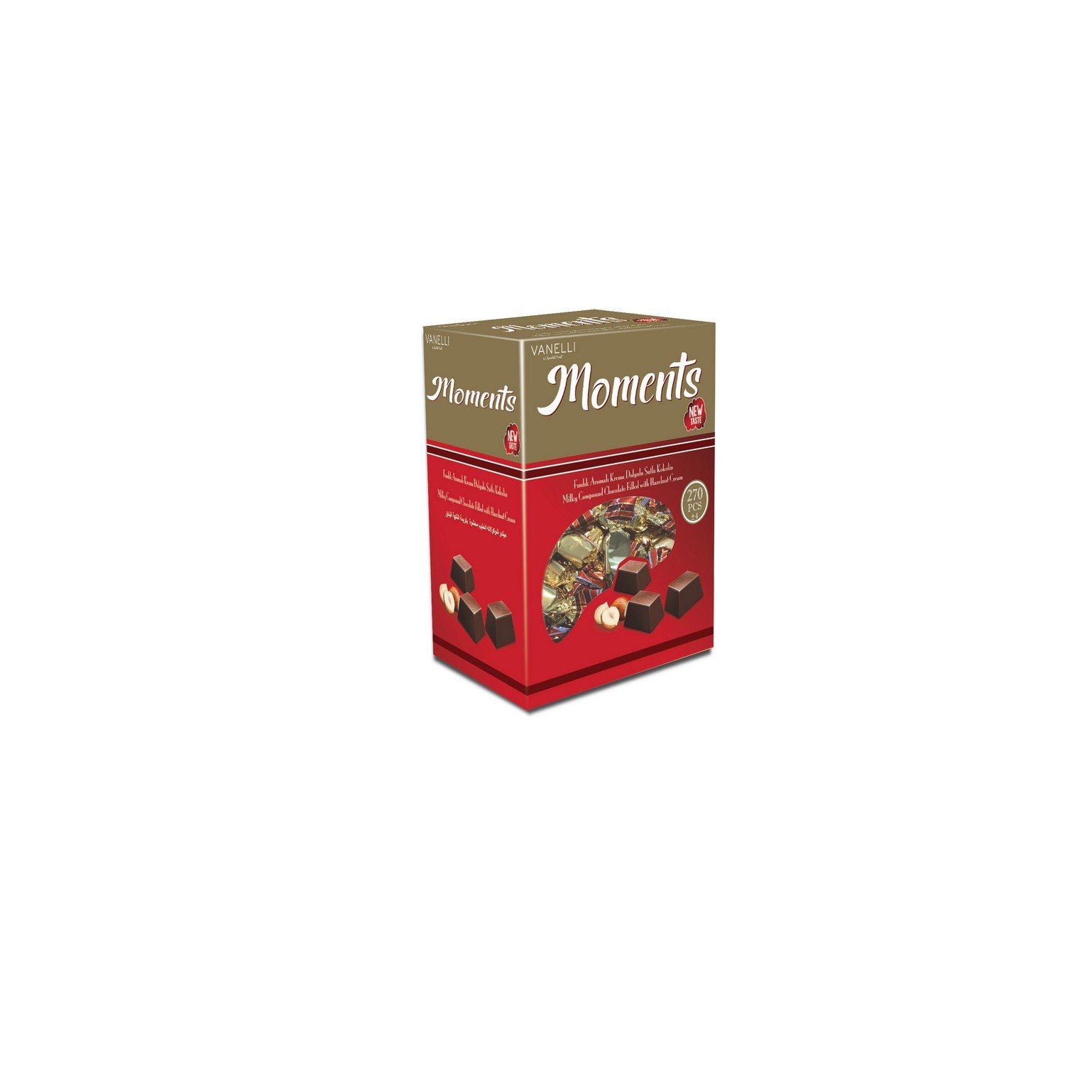 MOMENTS double twist 2kg - hazelnut - aero cream