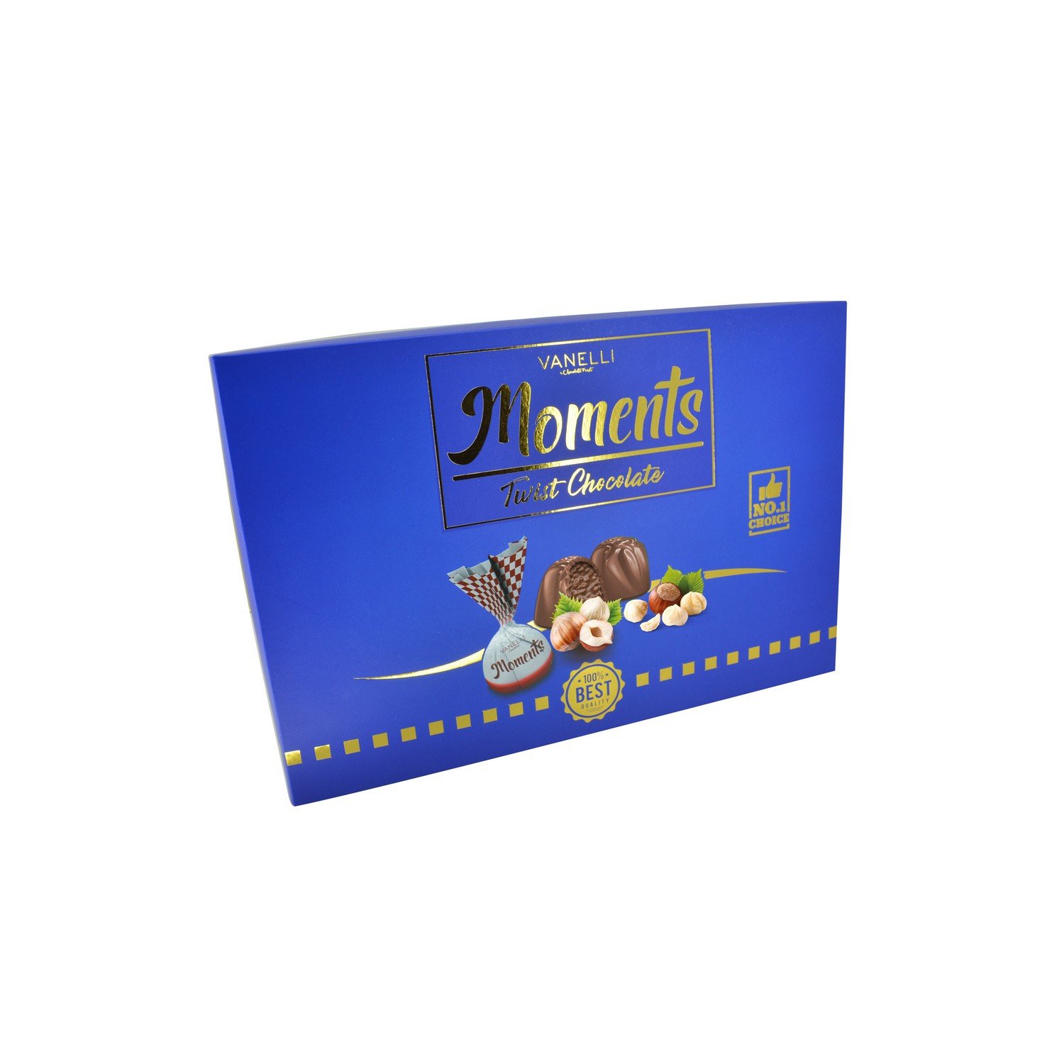 MOMENTS single twist - gift box -Blue
