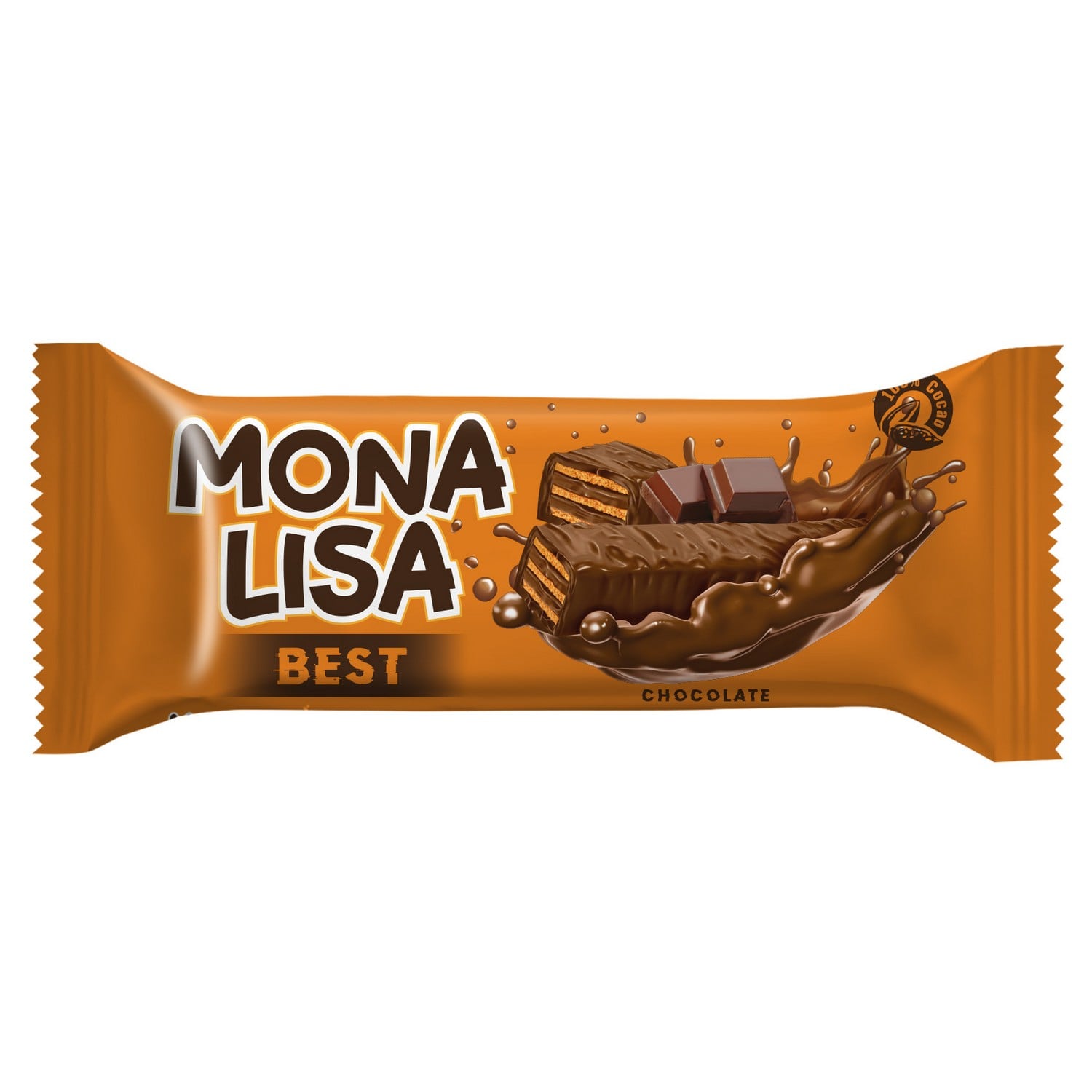 MONA LISA BEST Milk Chocolate Coated Wafers with Chocolate Cream