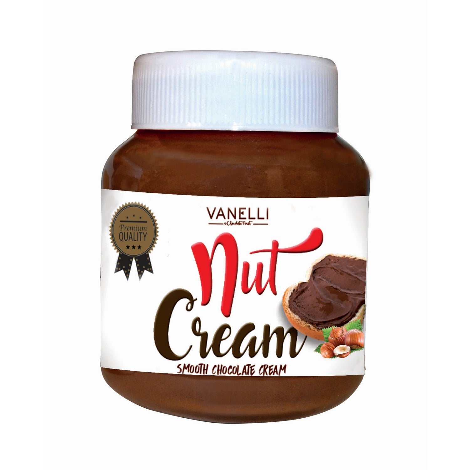 NUTCREAM Kakaolu Fındıklı Krema - Cam Kavanoz