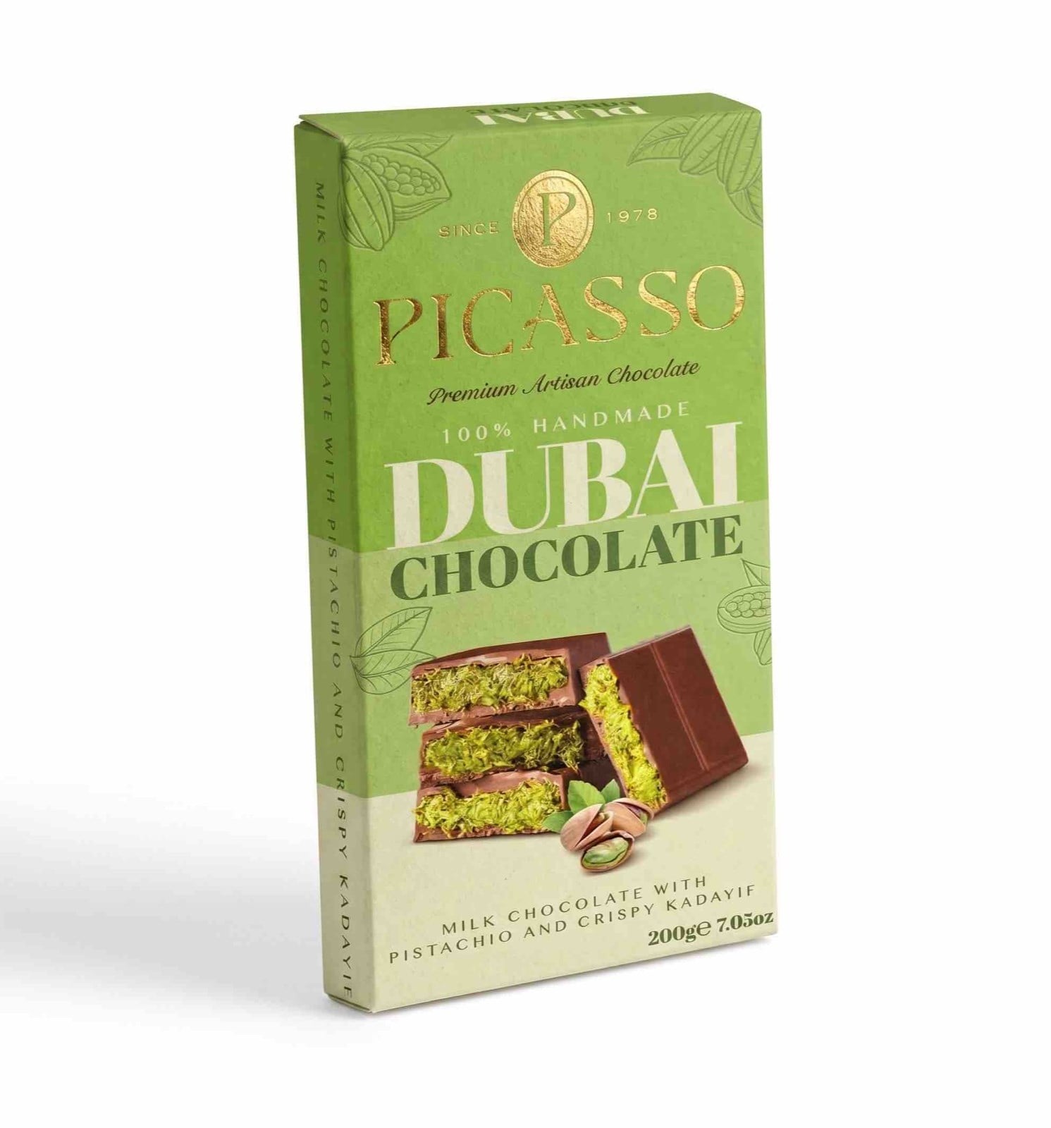 PICASSO DUBAI CHOCOLATE 200 GR