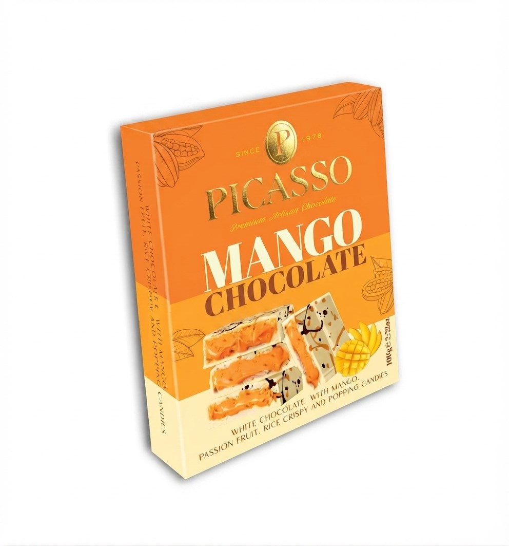 PICASSO Mangolu Beyaz Dubai Çikolata 100 GR