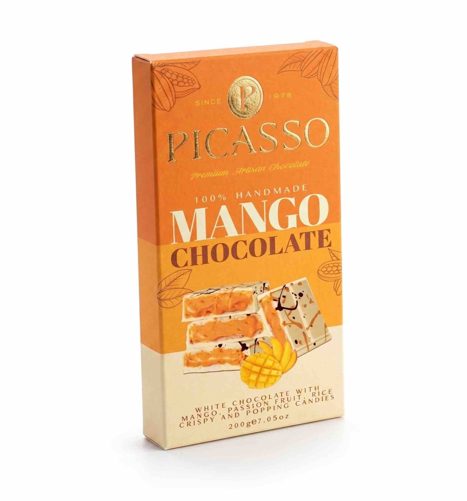 PICASSO Mangolu Beyaz Dubai Çikolata 200 GR