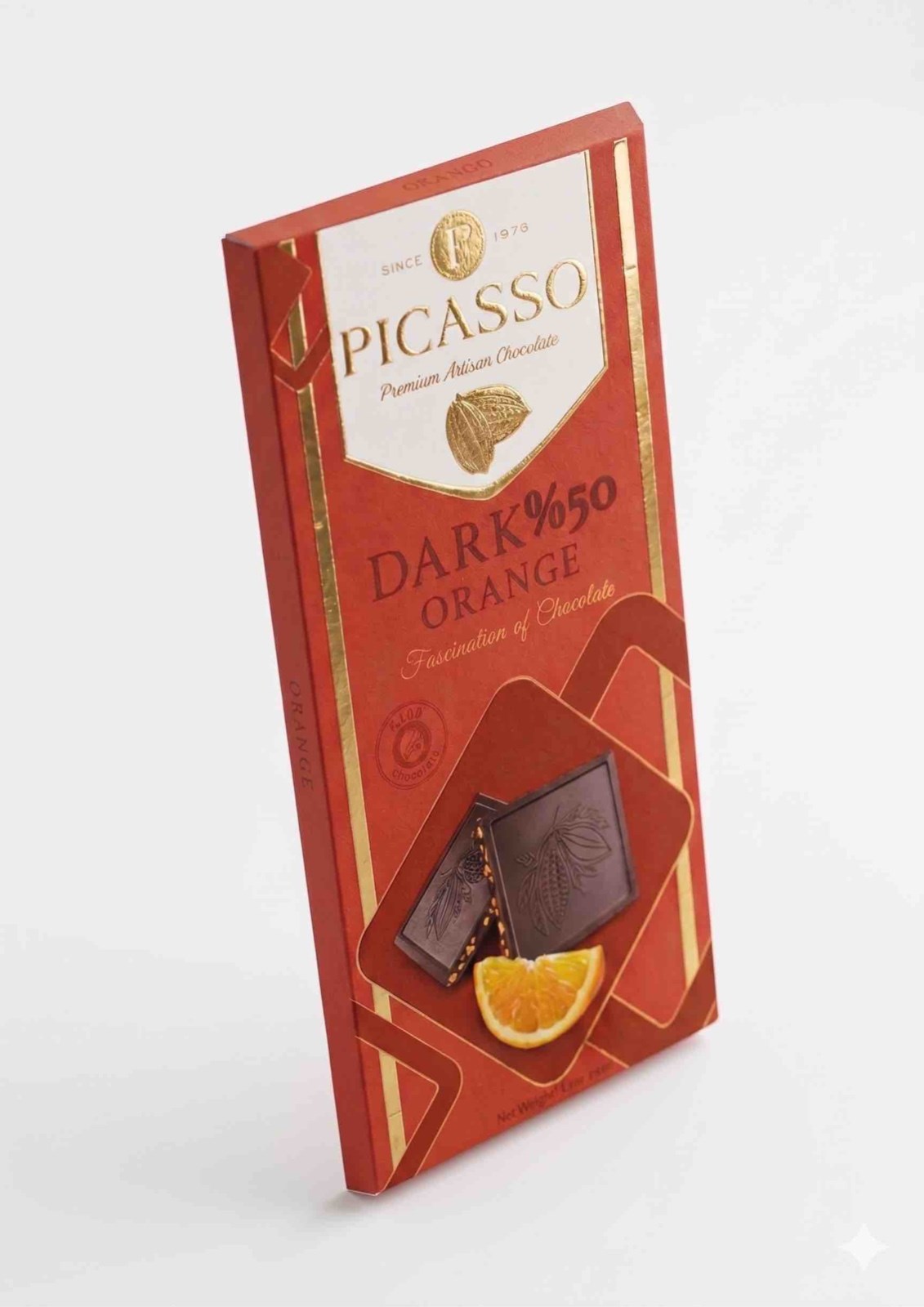 PİCASSO Portakallı Bitter Çikolata (1 ADET)