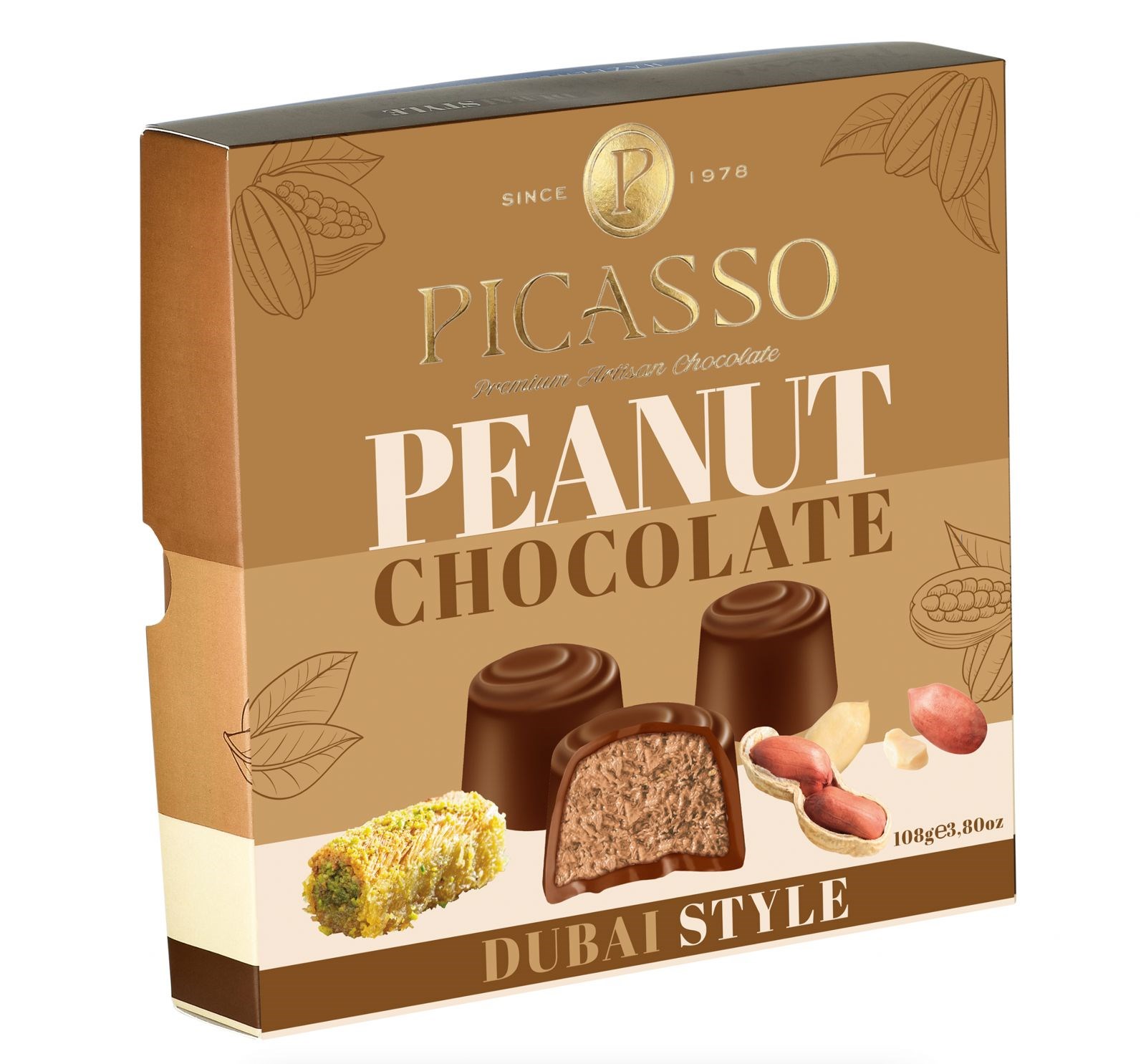 PICASSO Hazelnut Gift Dubai Chocolate