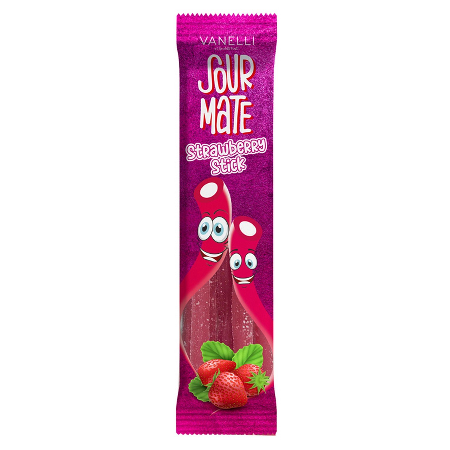 SOURMATE Sour Liqorice with strawberry