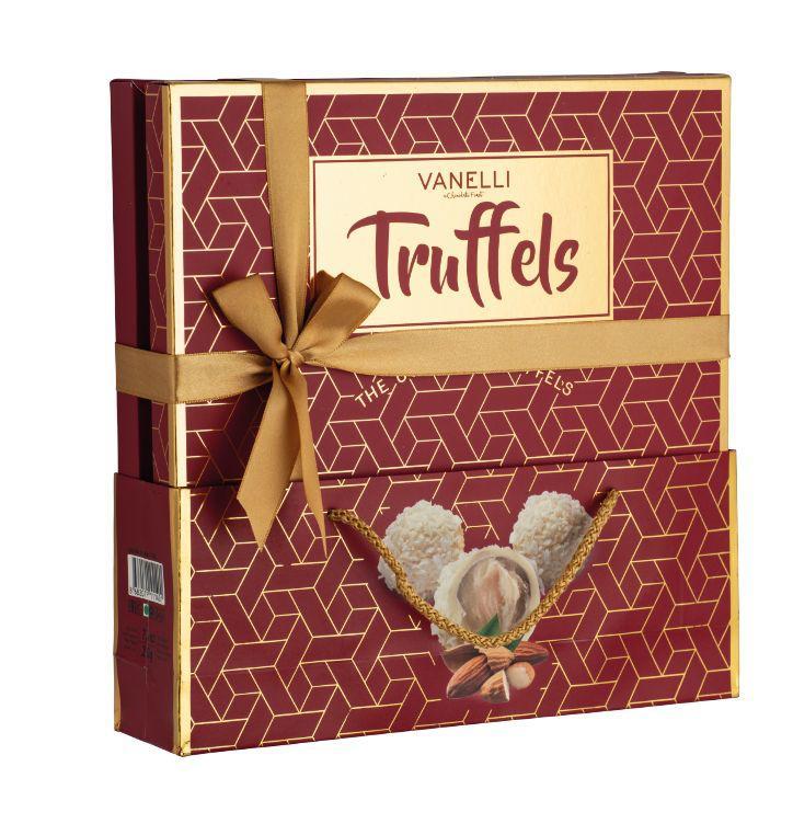 TRUFFELS White Truffe with Almond and Coconut - Red Box