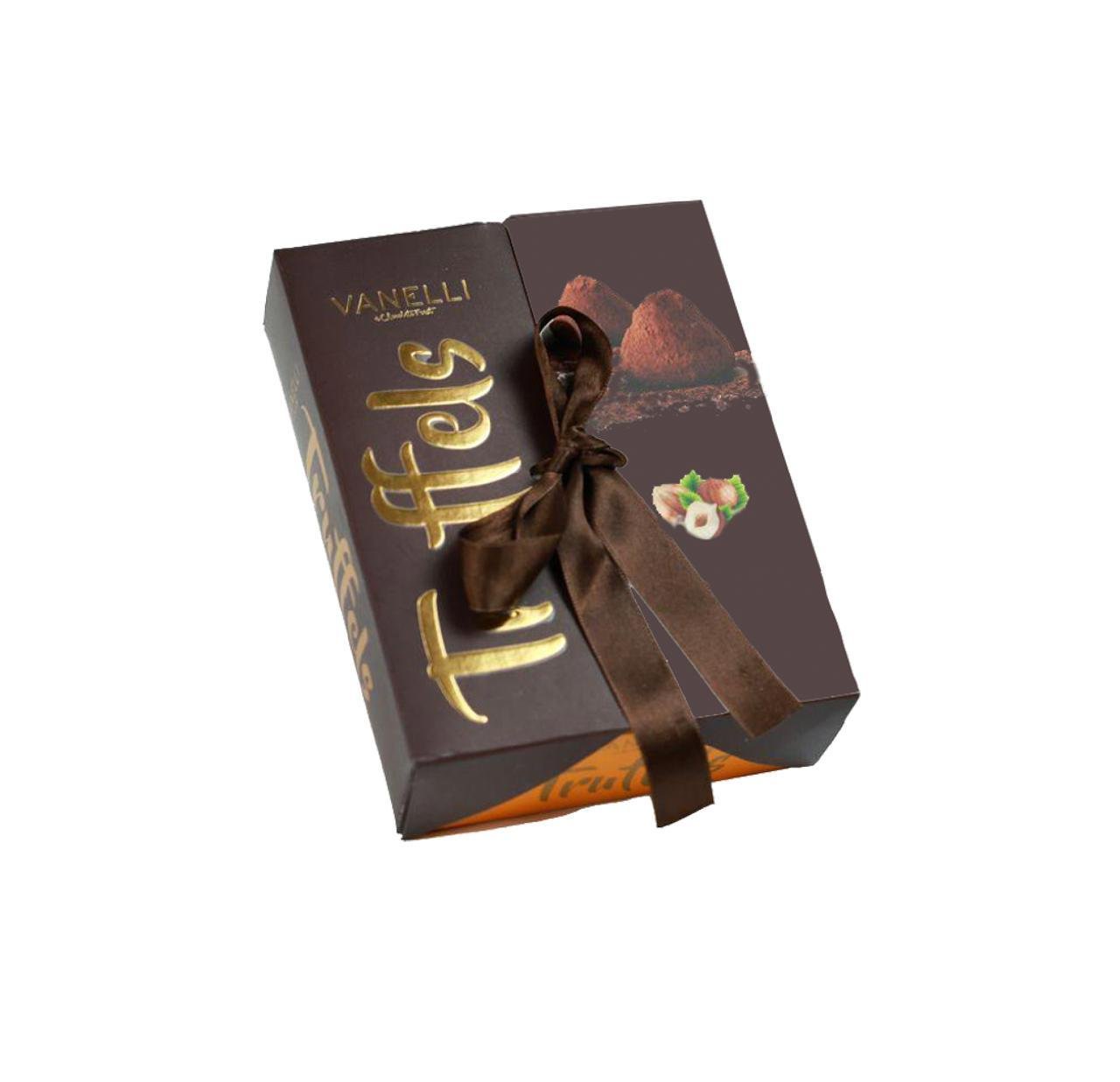 TRUFFELS cocoa dusted truffe chocolate - Kapaklı Kutu