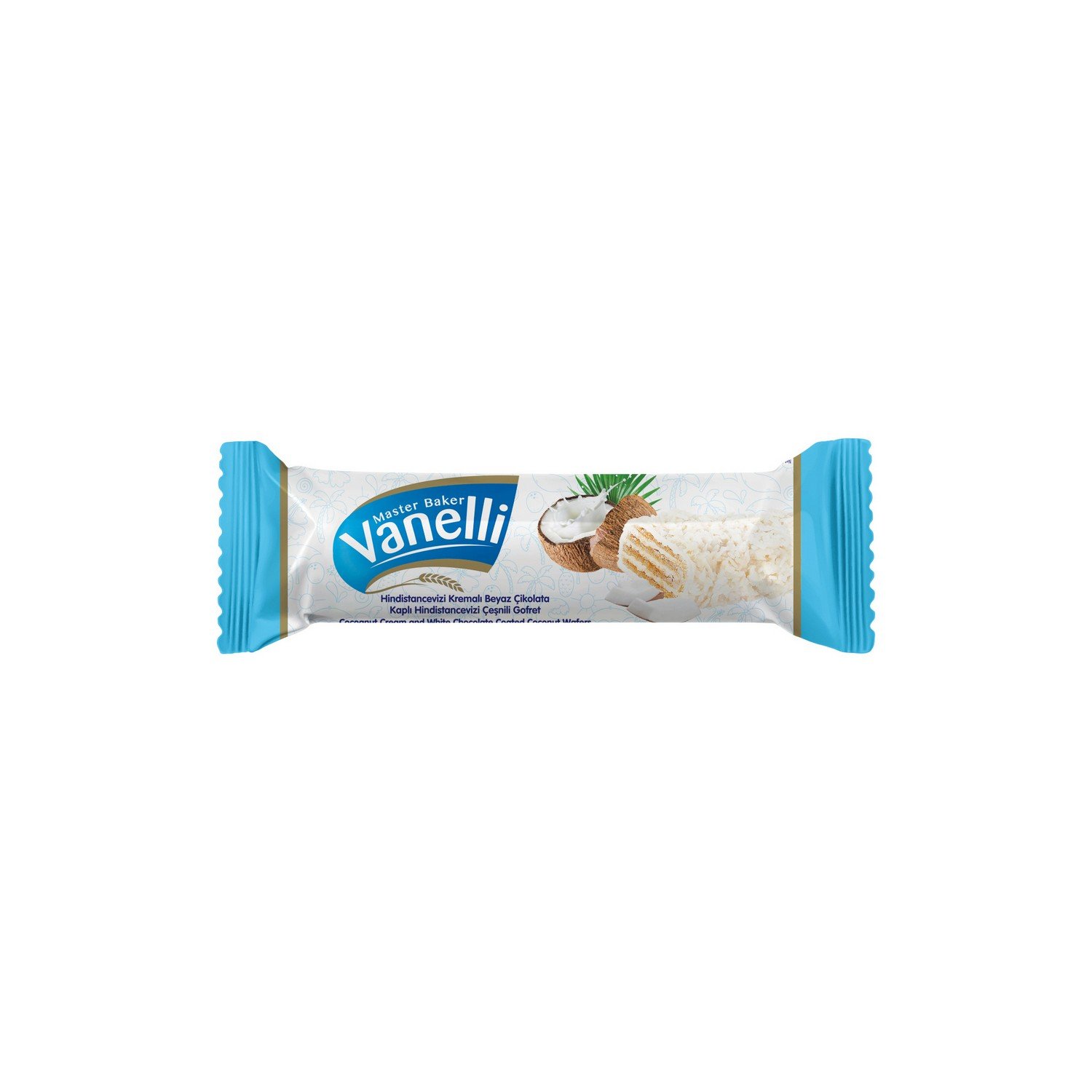 VANELLİ coconut coated wafers