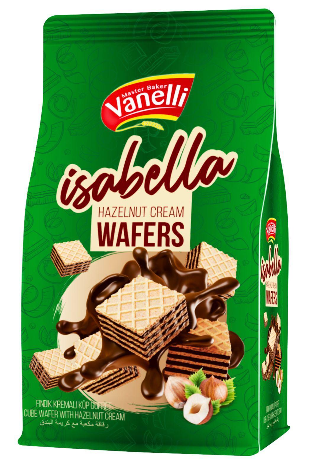 VANELLİ Isabella Fındık Kremalı Gofret 150 GR