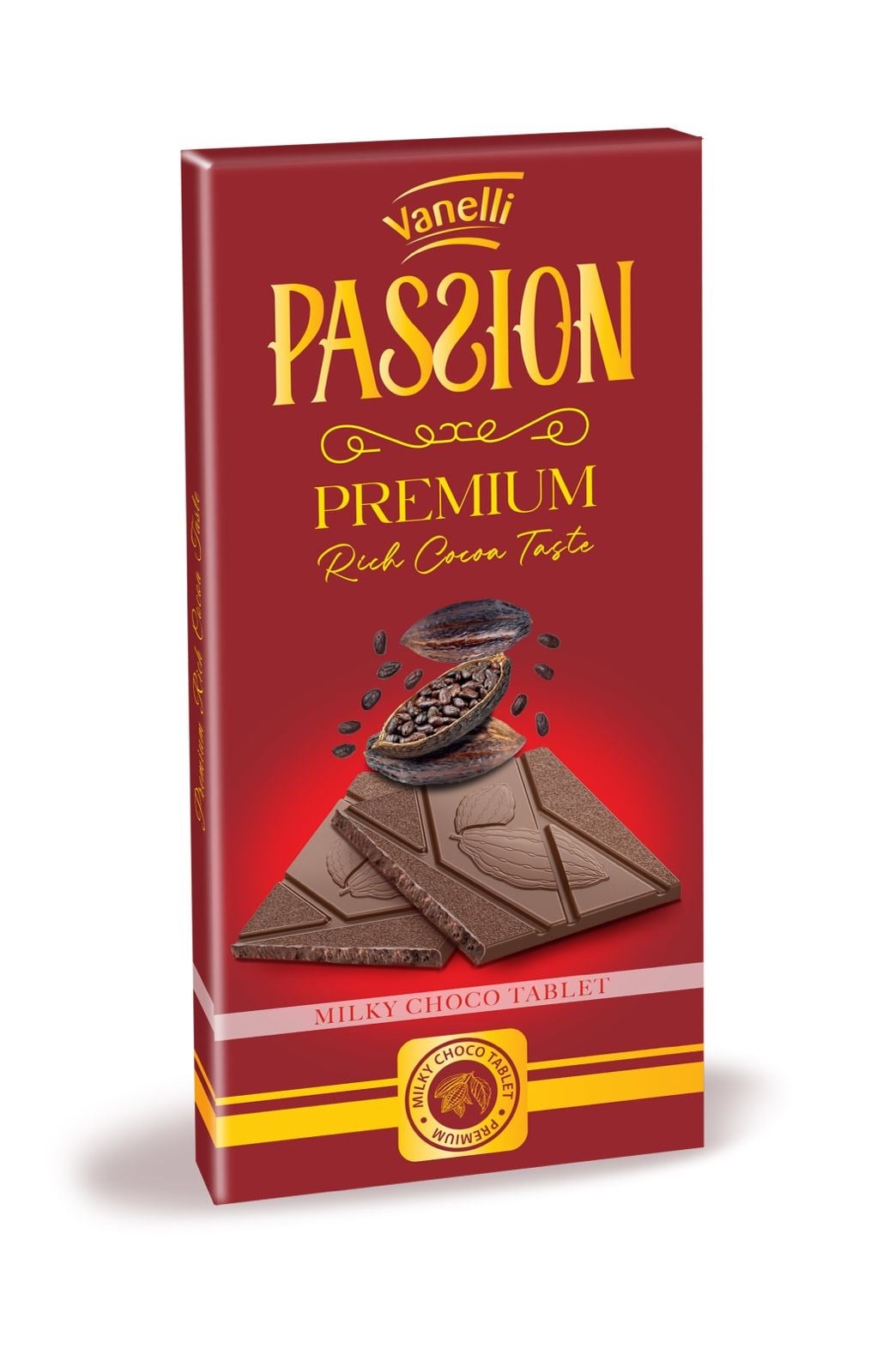 VANELLİ PASSION Sütlü Tablet Çikolata 70 GR