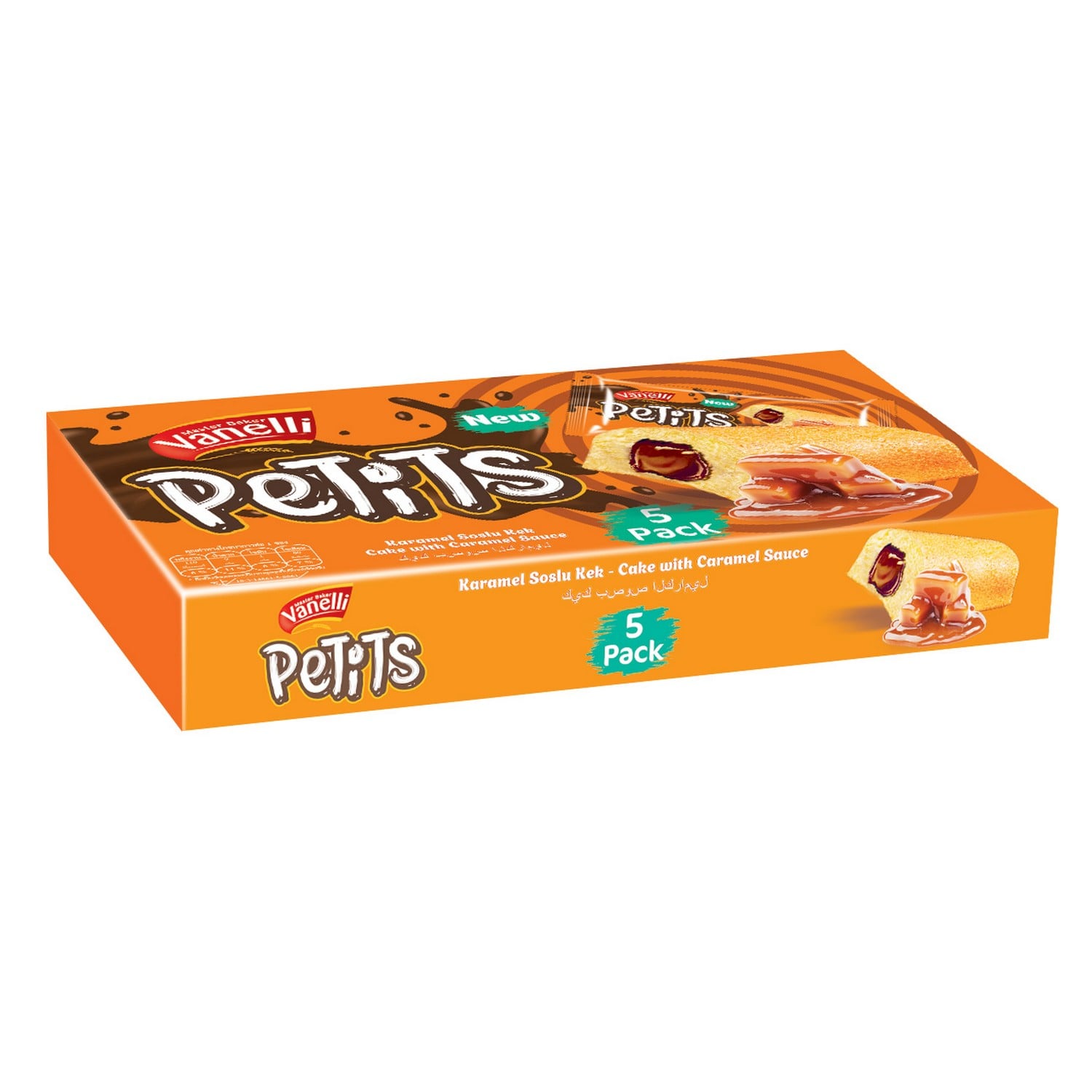 VANELLI PETITS Karamel Soslu Kek(150gr*20)