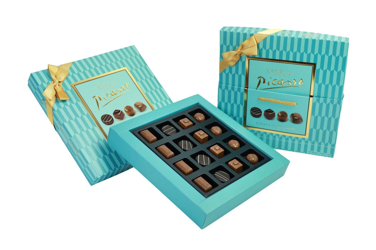 VANELLİ Picasso Praline Çhocolate 200gr- Blue Box