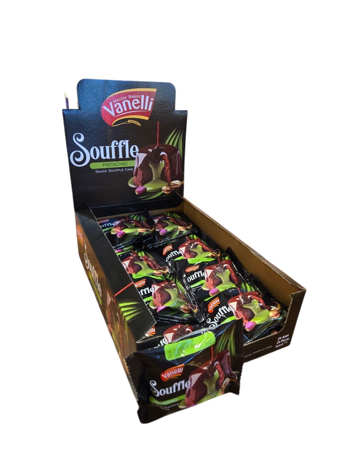 VANELLİ SOUFFLE Antep Fıstıklı  Sufle Kek 40 GR(1 KUTU)