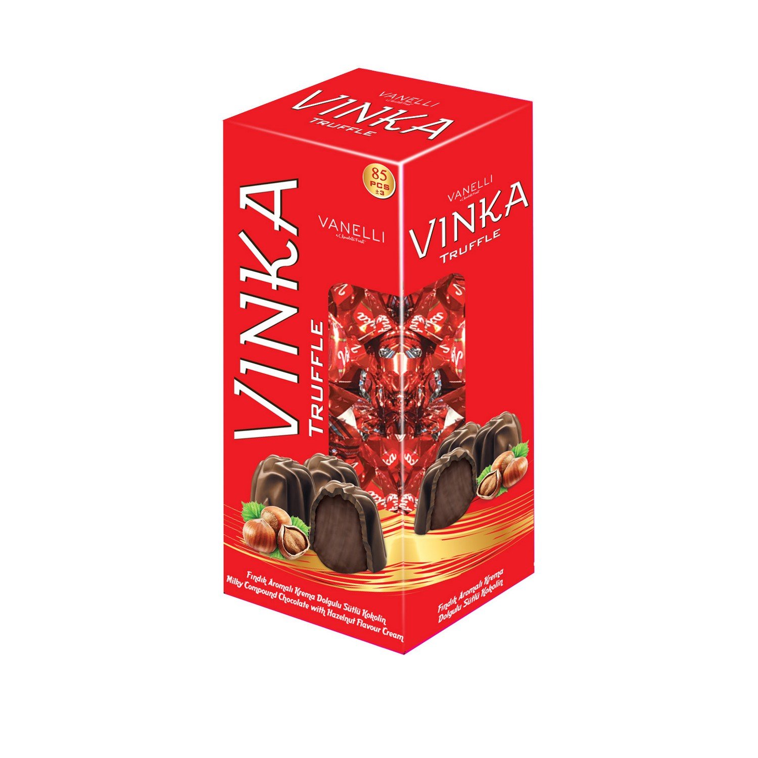 VINKA single twist 1kg - hazelnut flavour