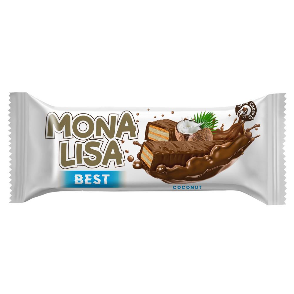 MONA LISA BEST Sütlü Çikolata Kaplı Hindistan Cevizli Gofret