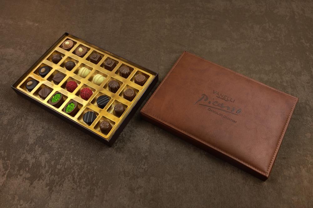 PICASSO Pralines Assorted Chocolate - Leather