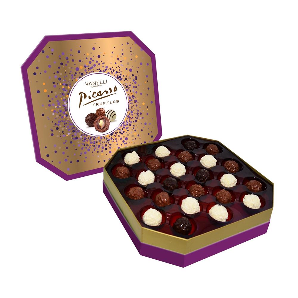 PICASSO TRUFFLE Assorted truffle chocolate - Purple Box