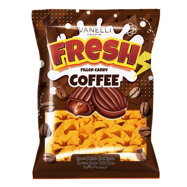 FRESH COFFEE Kahveli Dolgulu Sert Şeker - poşet