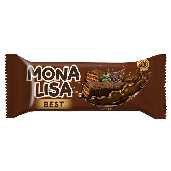 MONA LISA BEST Bitter Çikolata Kaplı Çikolatalı Gofret