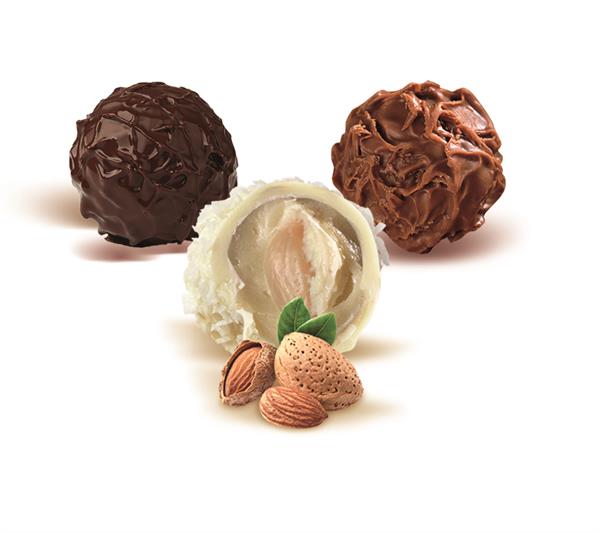 TRUFFELS assorted truffe chocolate - White Box