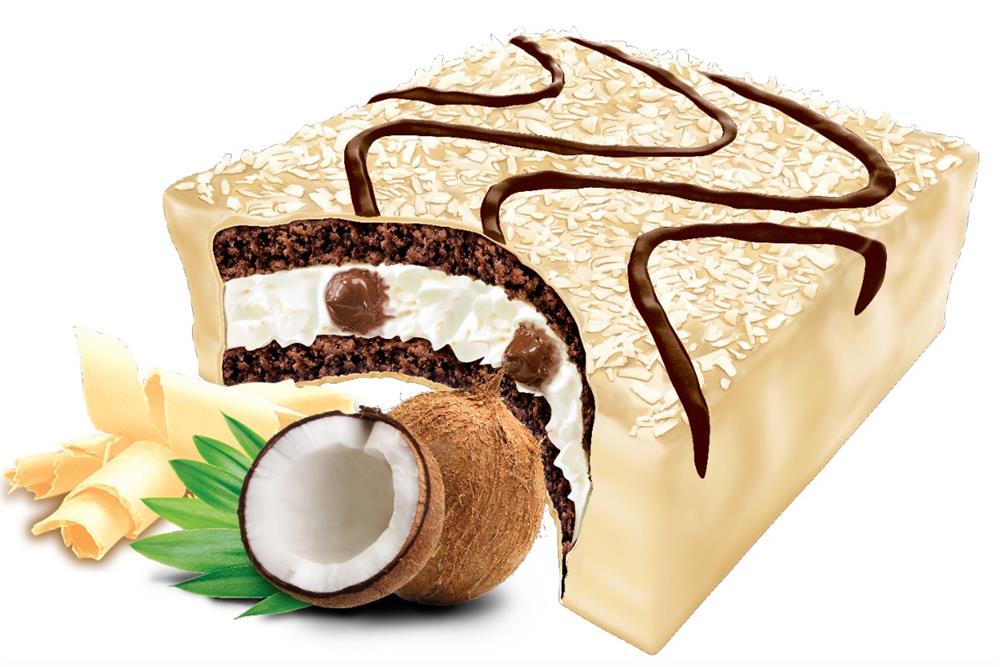 VANELLİ CHOCO-PIE Beyaz Kaplamalı Hindistan Cevizli Kek