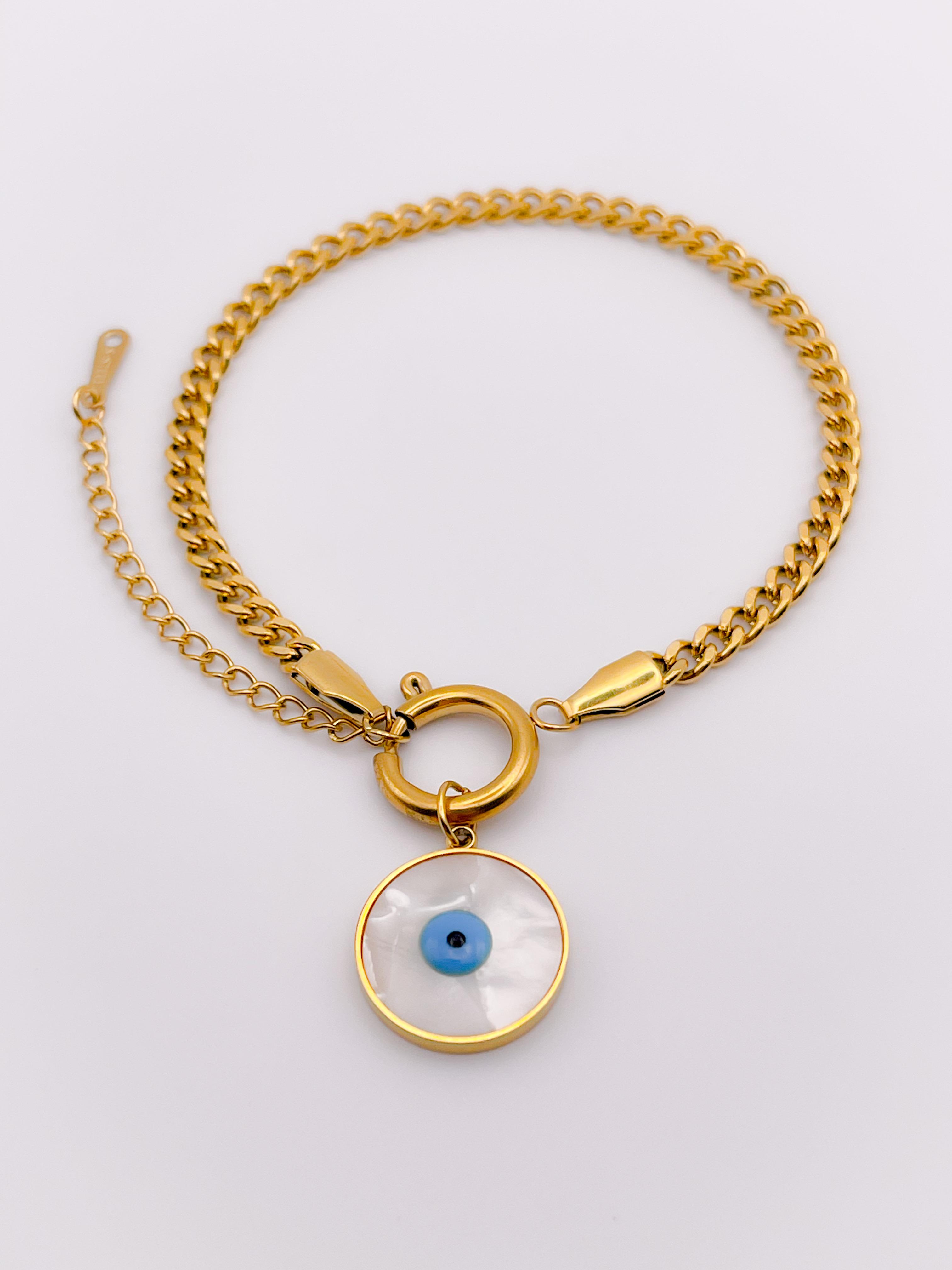 Çelik Bileklik Göz Bileklik