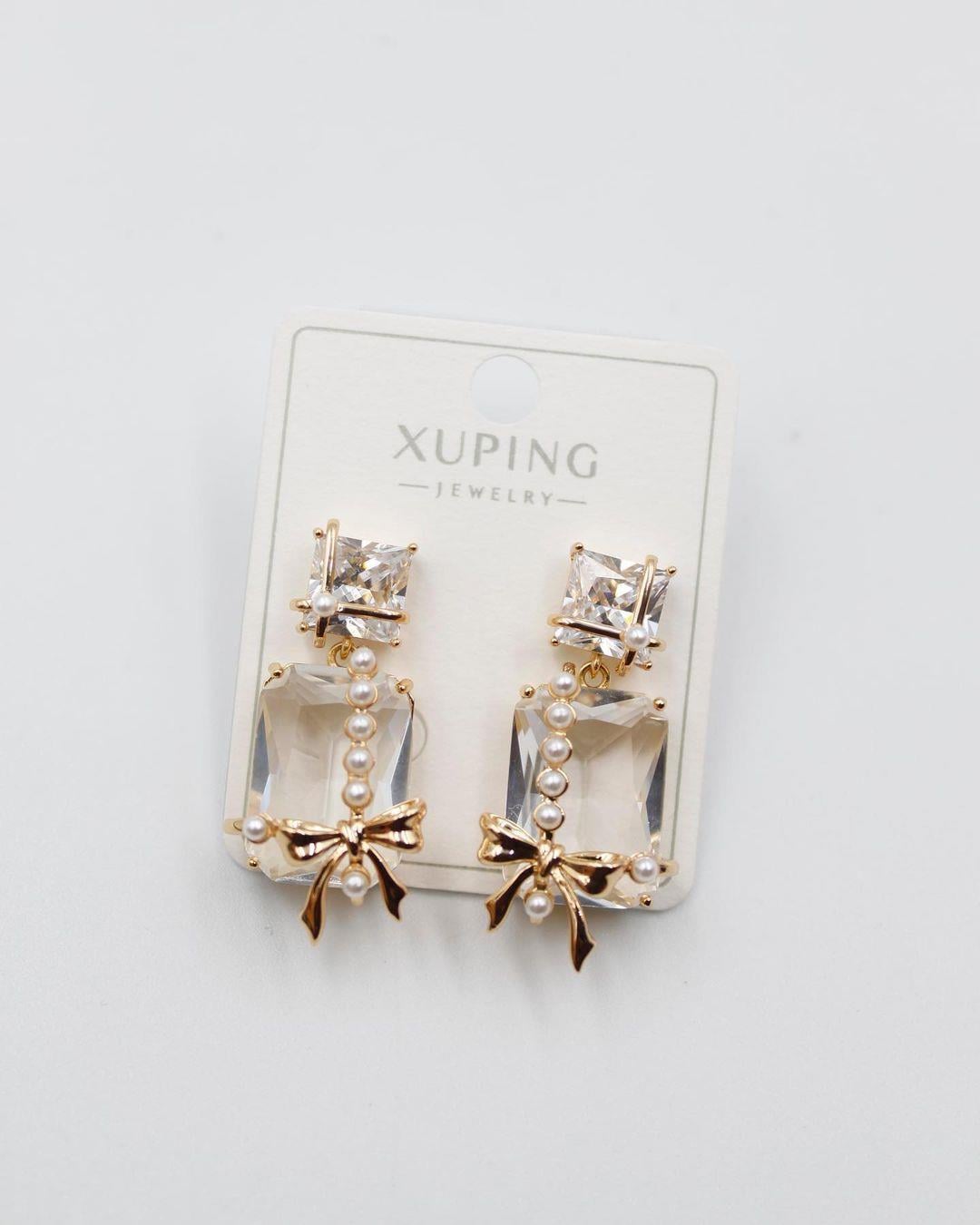 Çelik Rose Gold, İnci Detaylı Küpe 