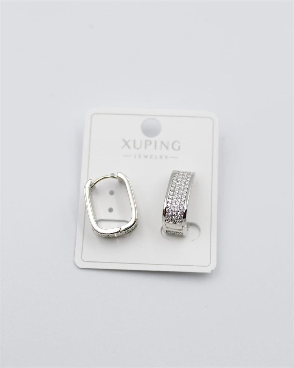 Çelik Taşlı, Şık Küpe-Gümüş