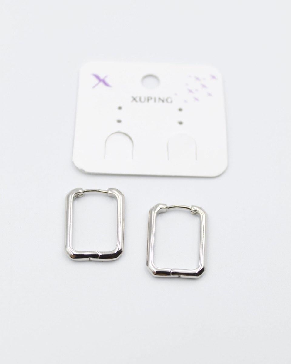 Çelik Geometrik Çelik Küpe