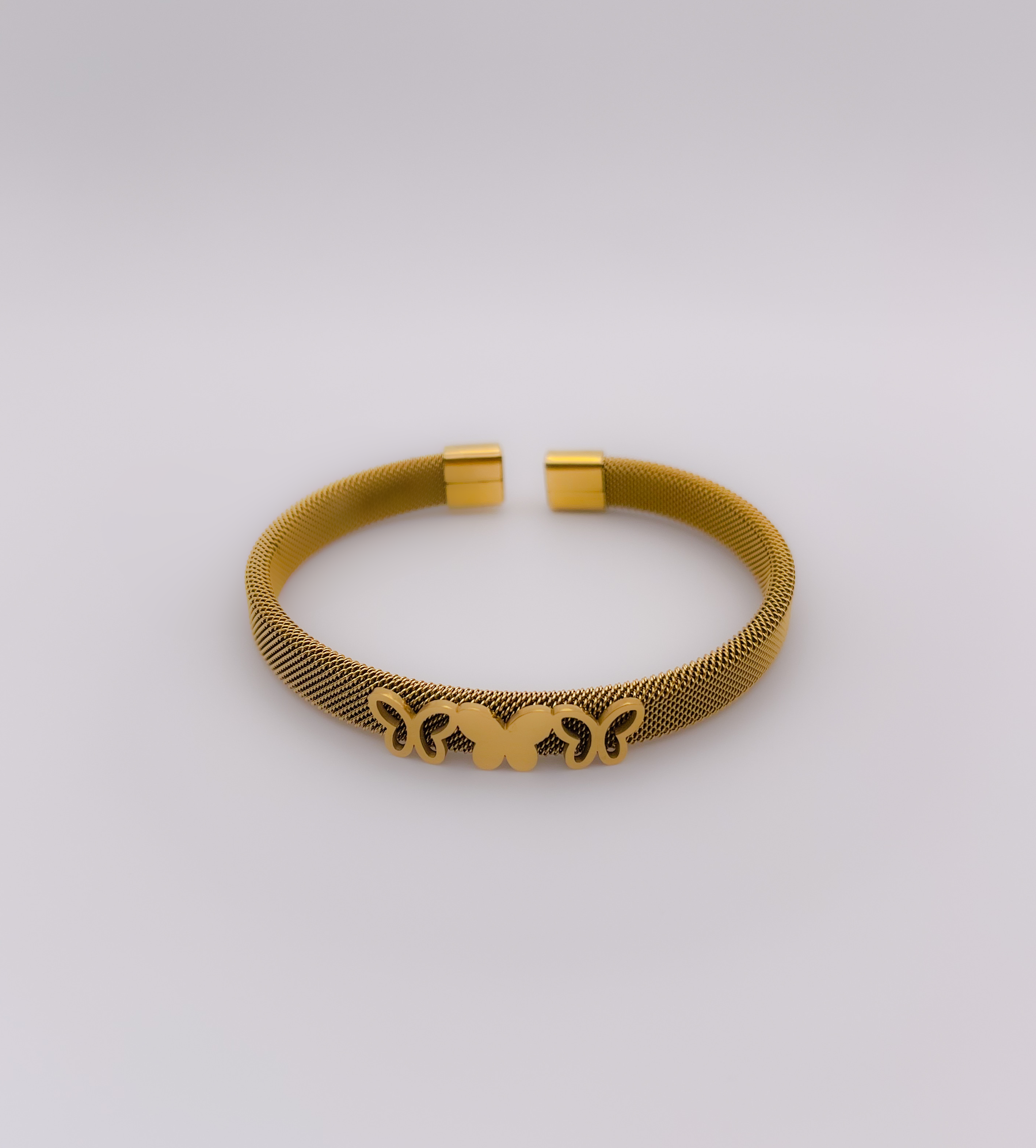 Çelik Kelepçe Bileklik Kelebekli Hasır Kelepçe