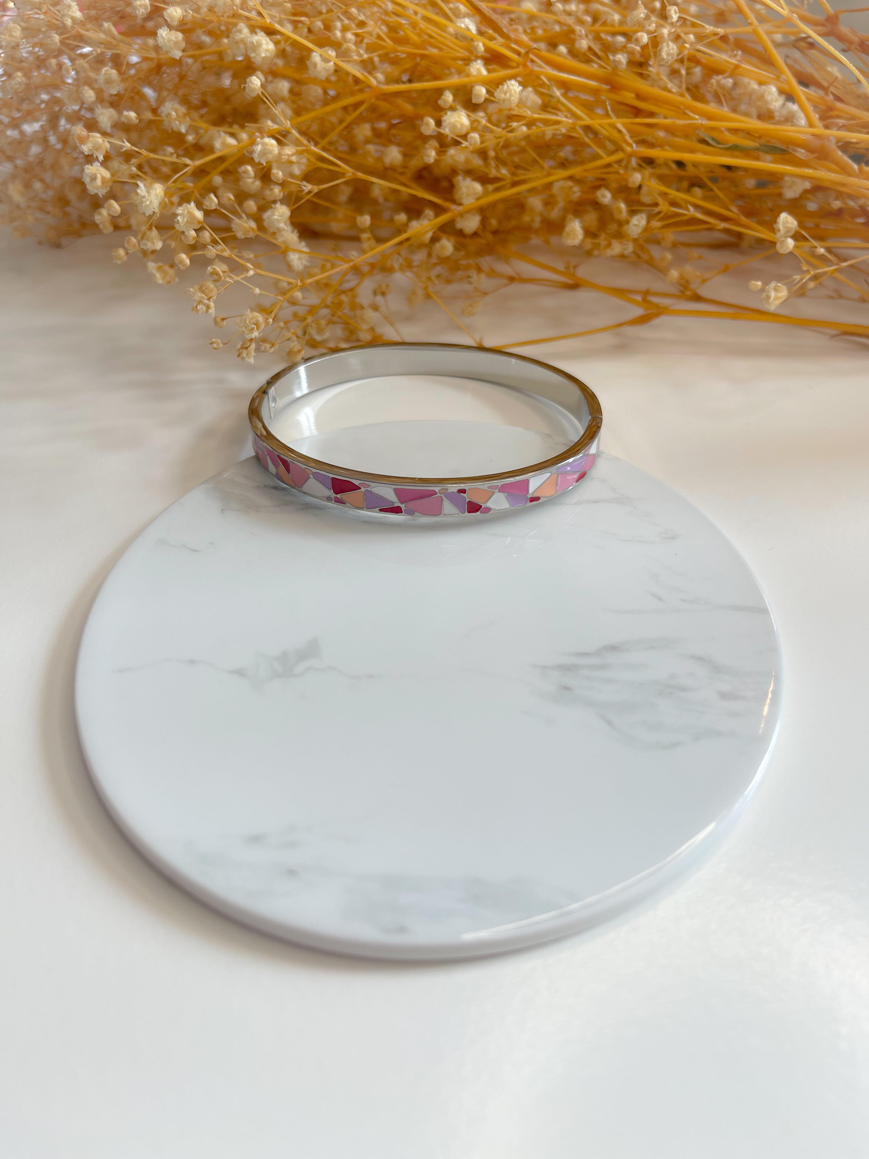 Çelik Mozaik Görünümlü Kelepçe