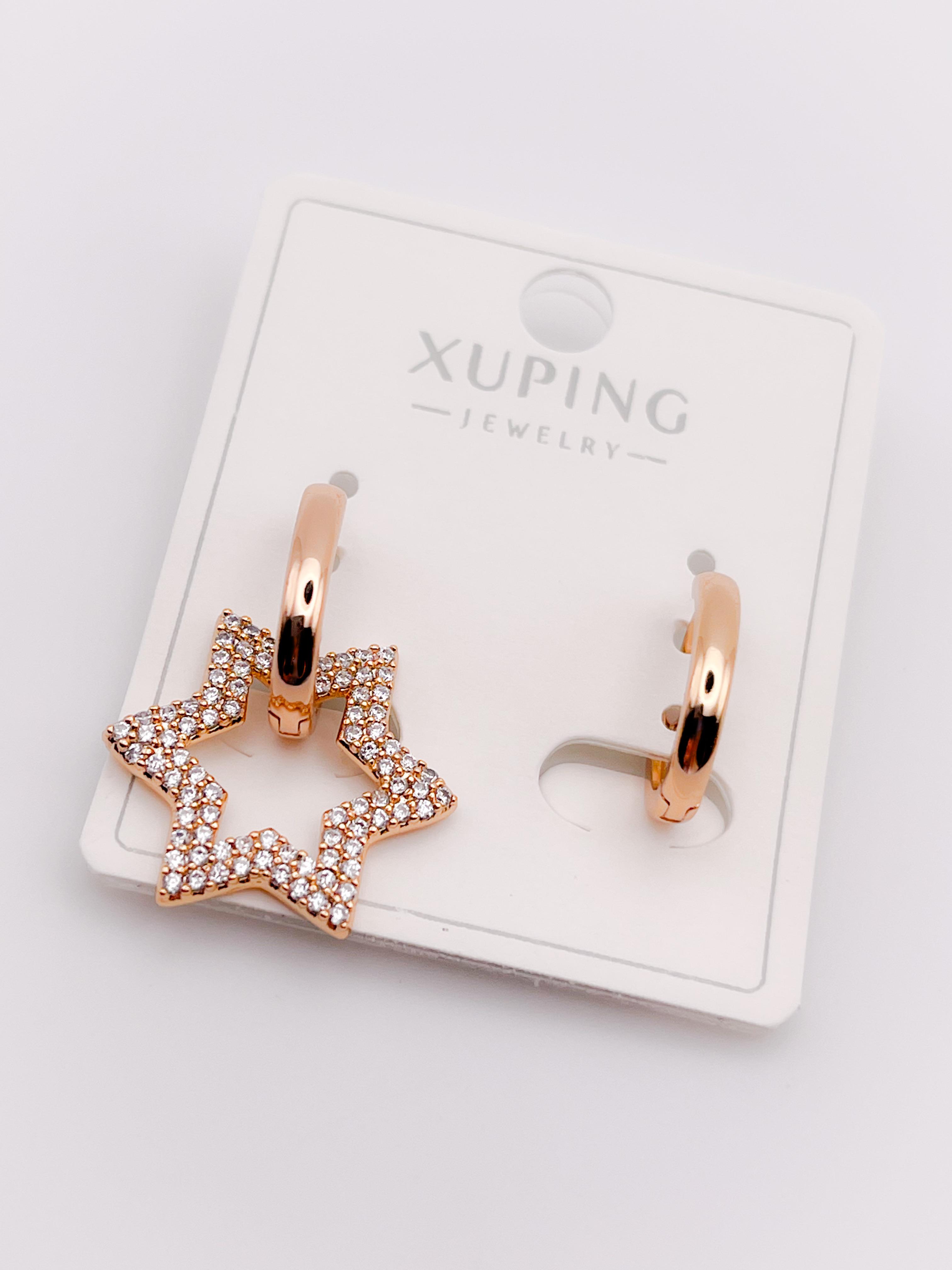 Özel Seri Küpe Çıkarılabilir Yıldızlı Küpe