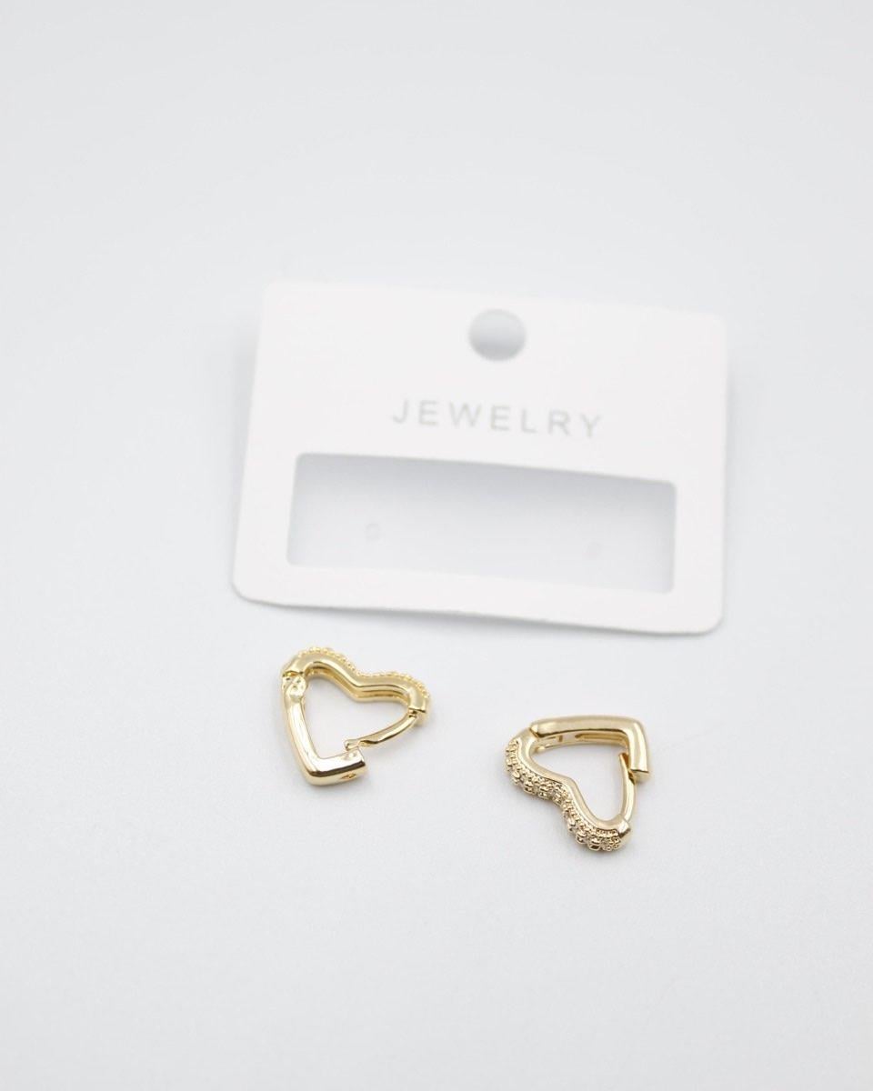 Özel Seri Mini Kalp Küpe