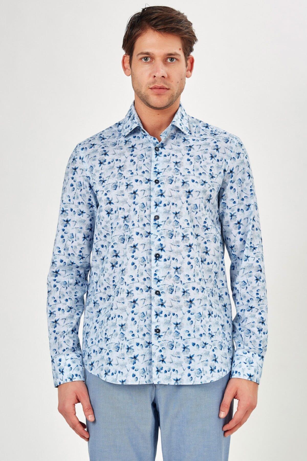 Erkek Açık Mavi Gömlek