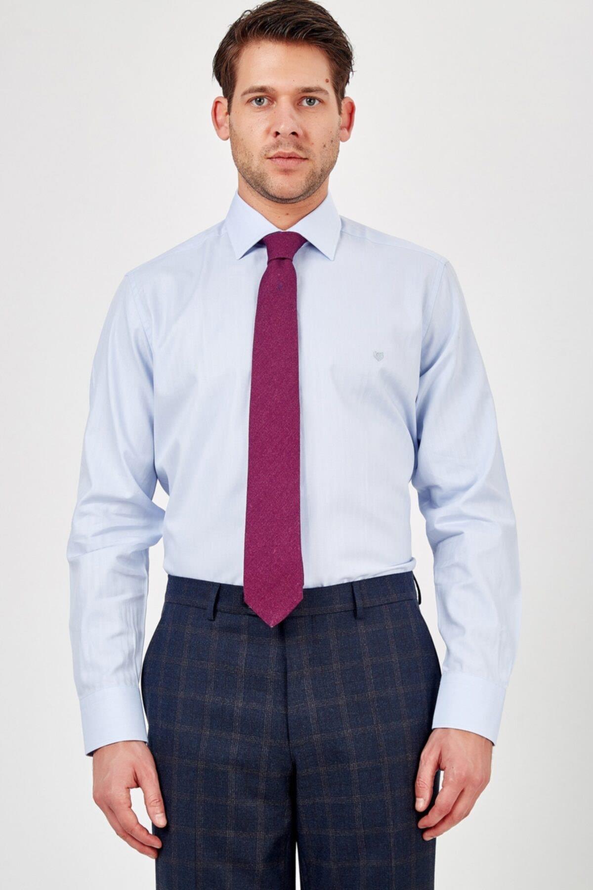 Erkek Açık Mavi Gömlek