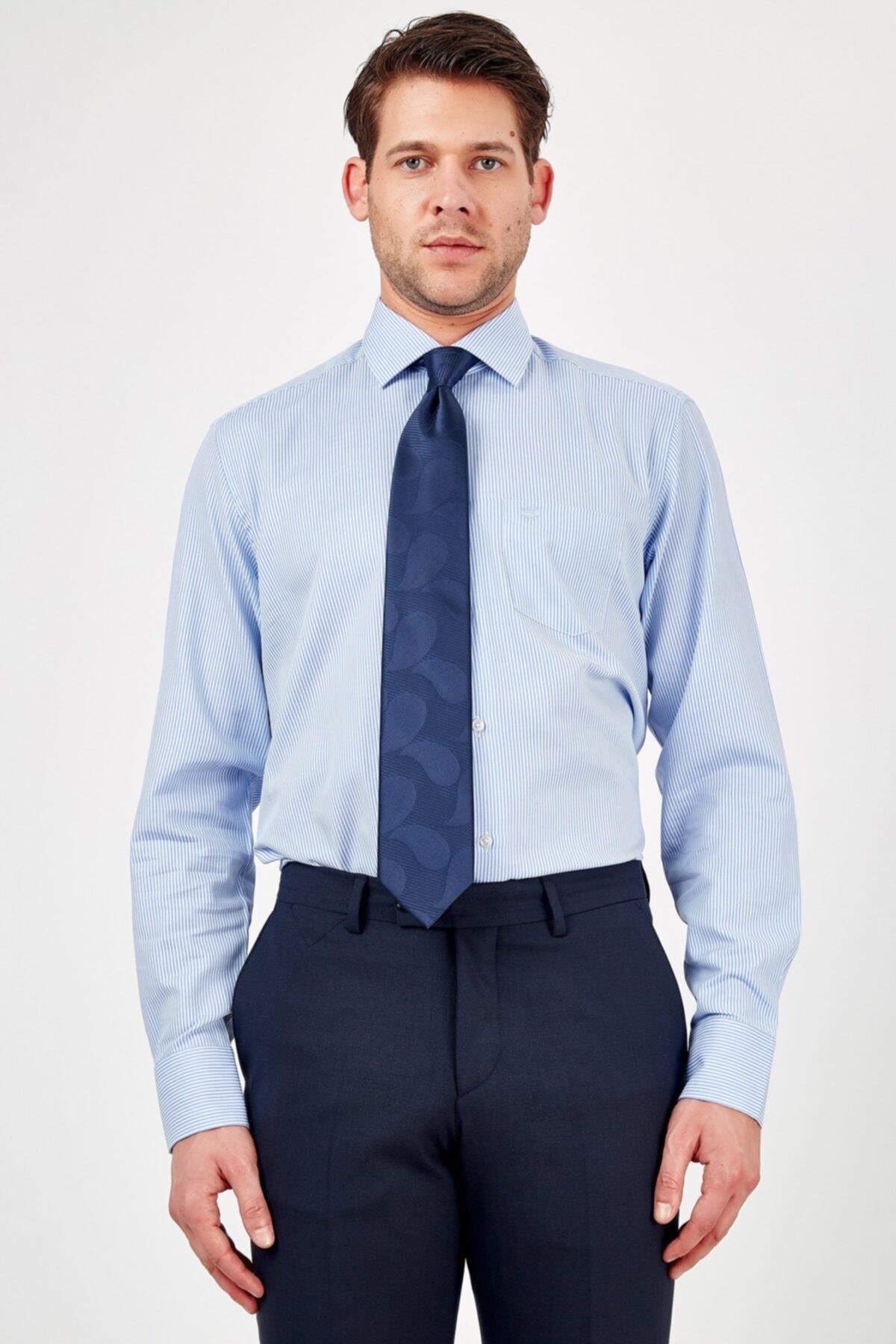 Erkek Açık Mavi Gömlek